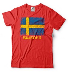 Sweden Pride, Sweden T shirt, Sweden Flag, Swedish Heritage Unisex T-Shirt