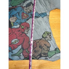 DC Comics Shirt Superhero Justice League Polyester Tee VTG 2009 Medium