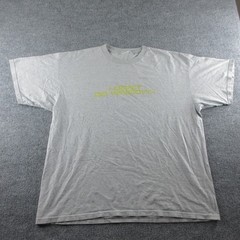 VINTAGE Nike Shirt Mens XL? Gray Clean Your Clock Basketball Graphic Logo 90s