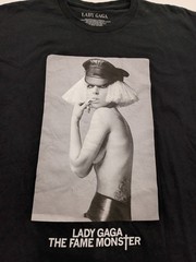 Lady Gaga Fame Monster Graphic T-Shirt Men’s Size Large