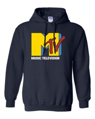 MTV – Music Television – When It Was Music – 1980’s Design – Unisex – Hoodie