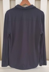 True Classic Men’s, Knit Long Sleeve, Slightly Relaxed Fit Collard Shirt Stretch