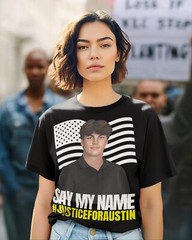 Austin Metcalf Justice Unisex T-Shirt, Made in US, Awareness Shirt for Austin Me
