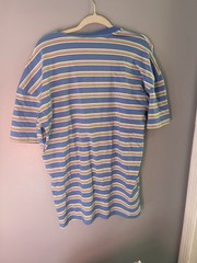 Weiv Stripes Pastel Men’s Tshirt Seven EST 2018 Embroidered M NWT