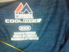 New York Yankees Majestic Coolbase T shirt mens sz M Blue MLB Baseball