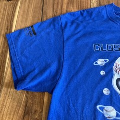 Alien Baseball T-shirt Sz: Large Jerzees Tee Shirt Occult UFO Y2K Unique Sports