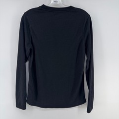 Omni Wool Long Sleeve Crew Neck Base Layer Shirt Men’s SMALL Black Warm Stretch