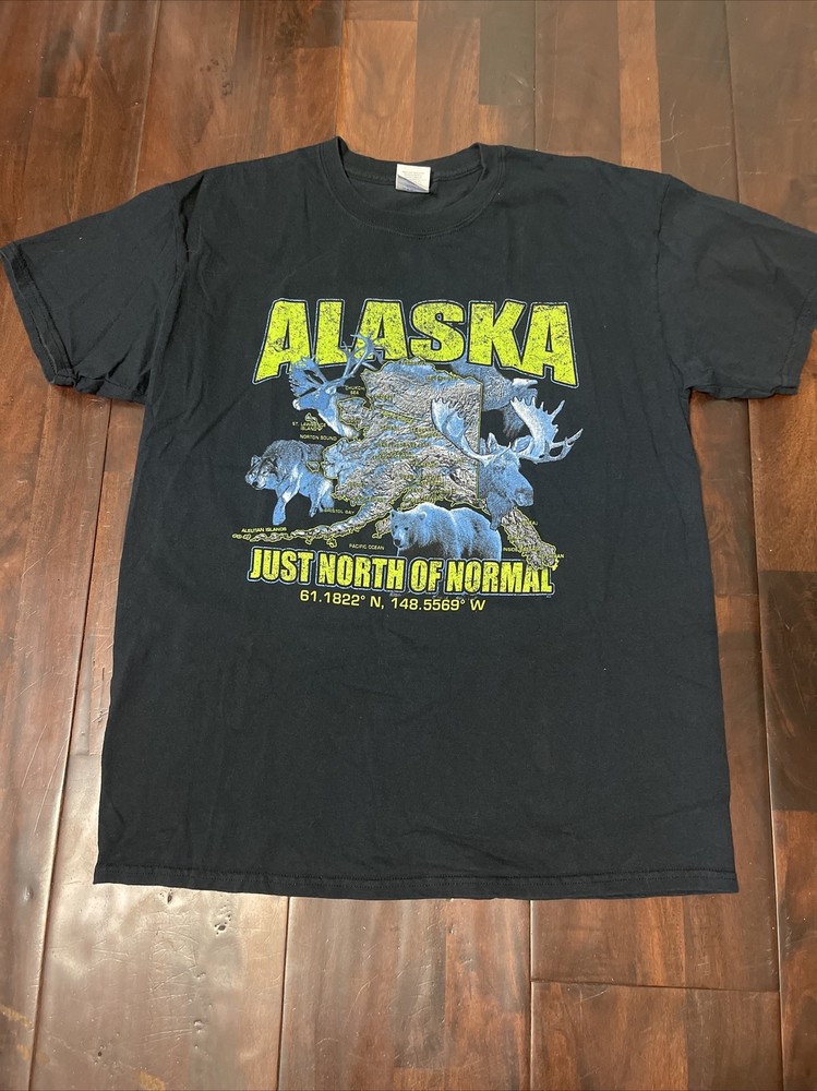 Alaska Just North Of Normal Size Large