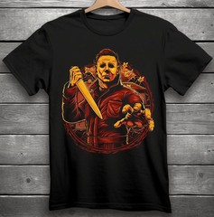 Michael Myers Horror Movie T-Shirt S-5XL Halloween