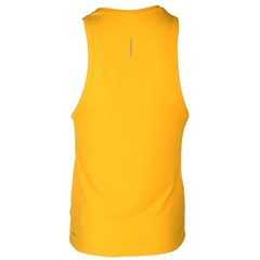 PUMA Run Favorite Singlet Crew Neck Athletic Tank Top Mens Yellow Casual Athlet