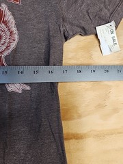 RVCA Brown Graphic Cotton T-shirt Mens Small