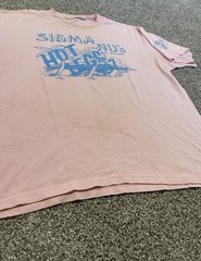 Vintage 80s College Rush Shirt Sigma Nu’s 4th Annual Hot Legs 87’