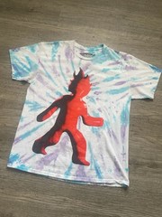 Travis Scott Astroworld Festival Flame Tie Dye Graphic T-Shirt