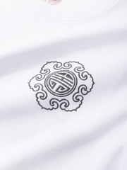 Niepce Men’s Raging Kirin Embroidery Graphic Tee Japanese Streetwear T-Shirt