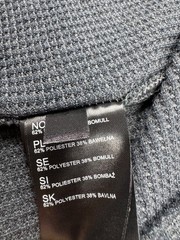 KUHL Sweatshirt Men Large Konflikt Henley Gray Waffle Knit Long Sleeve Thermal