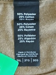 TOYOTA RACING Khaki Tan Mens Double Sided Shirt 3XL Used
