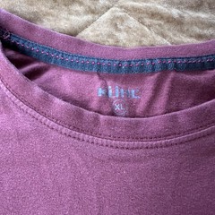 Kuhl Wildfibre T-Shirt Men XL Maroon Organic Cotton Short Sleeve Hiking Casual