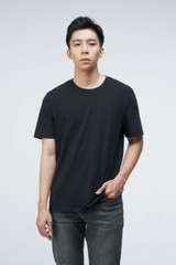 Routine Short Sleeve T-Shirt – Form Fitted – Black – Any Size
