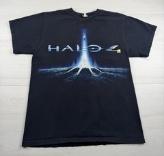 Jerzees Halo 4 Video Game Promo Shirt Black 2012 Xbox Master Chief Mens Medium