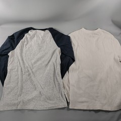 Lot of 10 Pull Over Long Sleeve T-shirts Mens Size M/L/XL/2XL