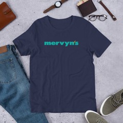 MERVYNS Department Store Logo Graphic Tee Shirt Unisex t-shirt