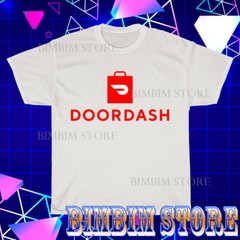 New Shirt DOORDASH Food Delivery Logo Two Sides T-Shirt Funny S to 5XL