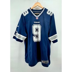 Nike Dallas Cowboys Tony Romo 9 NFL On Field Jersey Mens Large Navy Blue L
