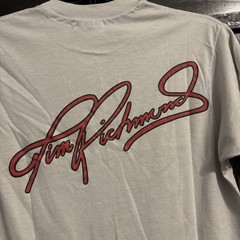 VTG 80s Tim Richmond #25 Folgers Racing NASCAR Shirt Medium Cal Cru
