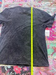 forever 21 acid washed mens t shirt distressed