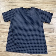 Eighth Avenue Geometric T Shirt Men M Gray Black Art Deco Cube Hexagon Diamond