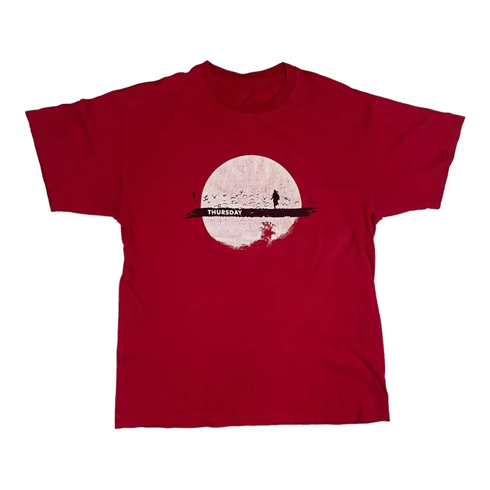 New Popular Thursday Band Red T-Shirt Cotton Full Size S-5XL RD14