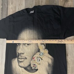 Rare Vtg Michael Jordan T Shirt 3XL Big & Tall Basketball hip hop rap og bling