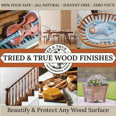 Premium Danish Oil – Pure Linseed Finish for Furniture & Rustic Wood, Food Safe