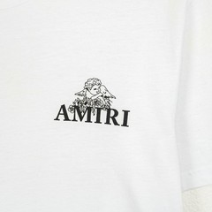 AMIRI Cherub Angel White T-Shirt tee Back Graphic