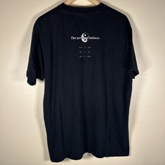 Vintage 90s Fruit of the Loom Yin-Yang T-Shirt Mens XL Black USA Single Stitch