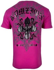 Raw State by Affliction Men’s T-Shirt Harlow Biker Cross Y2K S-5XL