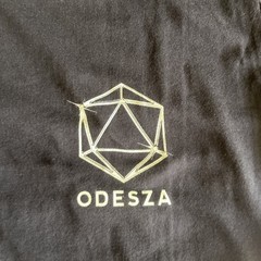 Odesza The Last Goodbye Tour T Shirt Black EDM Concert Merch T Shirt Fits Small