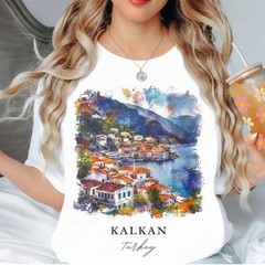 Kalkan Turkey Unisex Shirt Travel Gift Turkey Trip Lover Souvenir Tee