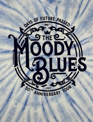 MOODY BLUES Days of Future Passed 50th Anniversary Tour 2017 Concert XL 23 X 30”