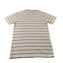 RRL Ralph Lauren Brown Native Print Cotton S/S T Shirt Size Small NWT