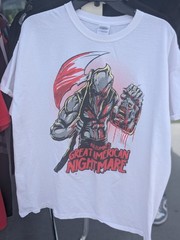 Mid-Y2k White Rob Zombie’s “Great American Nightmare” Graphic T-shirt – Size XL