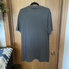 Straight Faded Mens Tshirt Short Sleeve Gray Crew Neck XLT