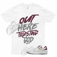 TG T Shirt to 2 Low Cherrywood Red Light Steel Grey Bordeaux Maroon Dunk 1