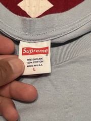 Supreme Fruit T-Shirt L Spring / Summer 2019 S/S19 Made In The USA Blue