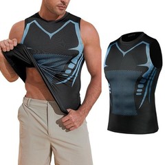 Singlets for Men Shaper Tank Top Compression Sleeveless Sports Muscle Tee Shirt