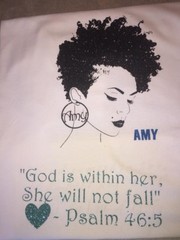 Custom designed t-shirt, any size and colors, made to order