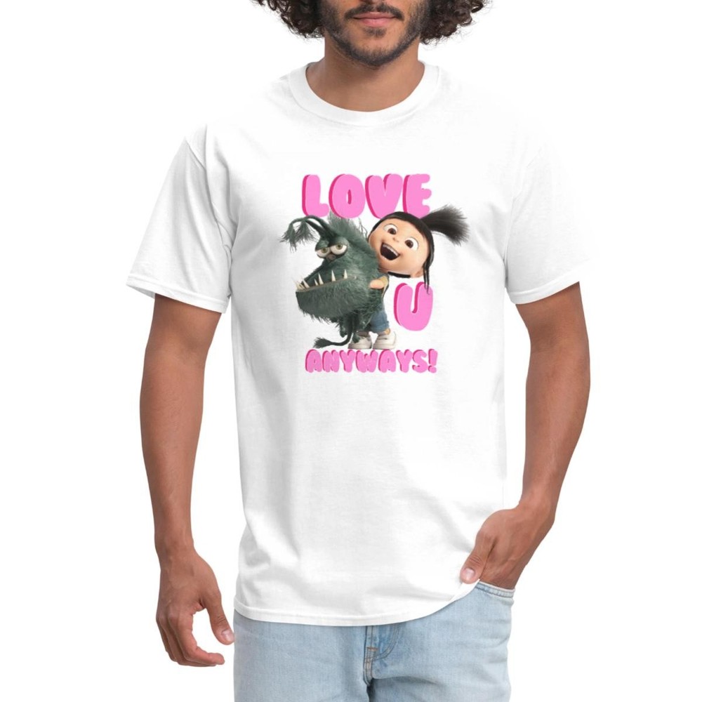 Minions Agnes And Kyle Love U Anyways! Men’s T-Shirt