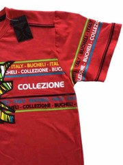 Men’s Bucheli T Shirt,Italian Style,Cotton,Slim Fit,Stretch M…..A10.A