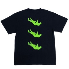 Brand New Mens April Man Down T-shirt Black