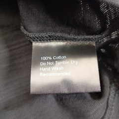 REPRESENT Essential LongSleeve T-Shirt LS Black Small (S) 100% Cotton